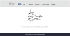 Desktop Screenshot of corosaojeronimo.com